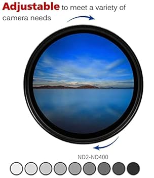 Amazon | カメラ ND2-400 ニュートラル デンシティ フィルター